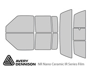 Avery Dennison Chevrolet S-10 2001-2005 (4 Door) NR Nano Ceramic IR Window Tint Kit
