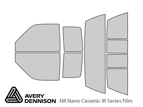 Avery Dennison™ Chevrolet Silverado 1999-1999 NR Nano Ceramic IR Window Tint Kit (2 Door Regular / Extended Cab)