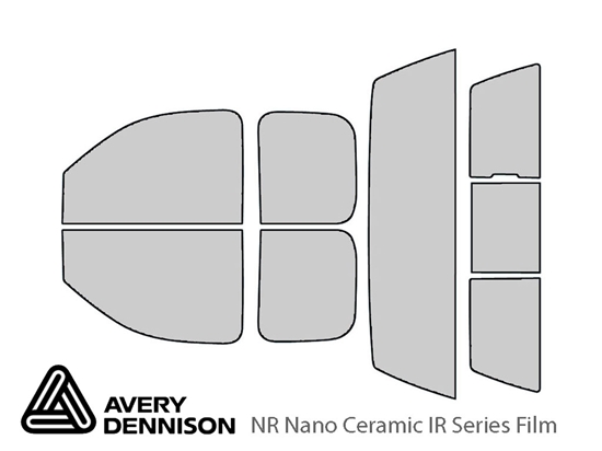 Avery Dennison Chevrolet Silverado 2007-2013 (2 Door) NR Nano Ceramic IR Window Tint Kit