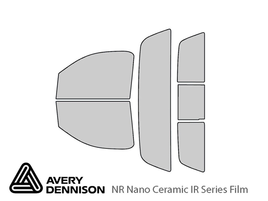 Avery Dennison Chevrolet Silverado 2019-2019 (Legacy Edition, 2 Door Regular Cab) NR Nano Ceramic IR Window Tint Kit