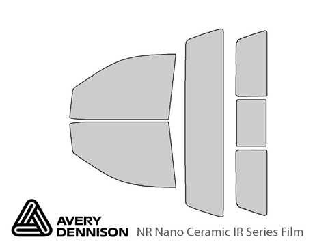 Avery Dennison™ Chevrolet Silverado 2019-2023 NR Nano Ceramic IR Window Tint Kit (2 Door Regular Cab)