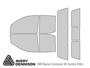 Avery Dennison Chevrolet Silverado 2019-2023 (4 Door Extended Cab) NR Nano Ceramic IR Window Tint Kit