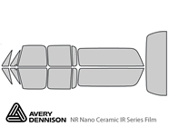 Avery Dennison Chevrolet Suburban 1990-1991 NR Nano Ceramic IR Window Tint Kit