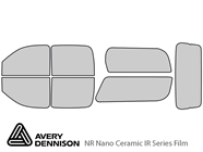 Avery Dennison Chevrolet Suburban 2007-2014 NR Nano Ceramic IR Window Tint Kit
