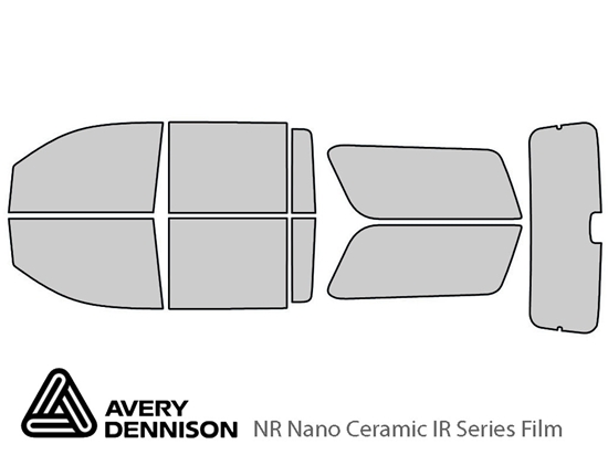 Avery Dennison Chevrolet Suburban 2015-2020 NR Nano Ceramic IR Window Tint Kit