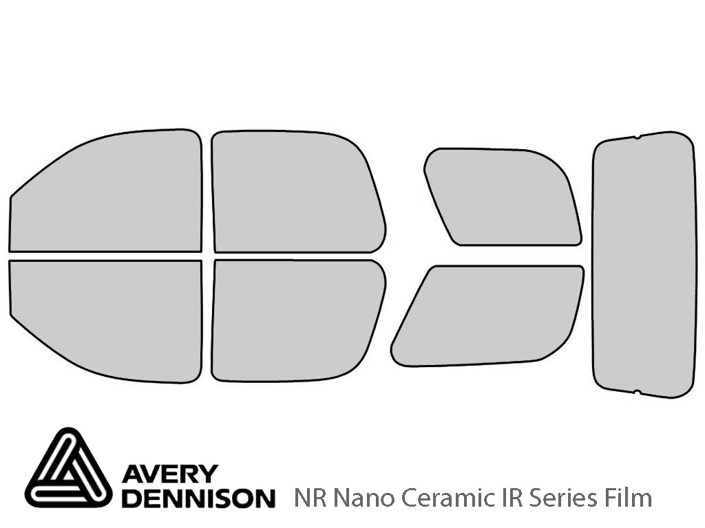 Avery Dennison Chevrolet Tahoe 2007-2014 NR Nano Ceramic IR Window Tint Kit