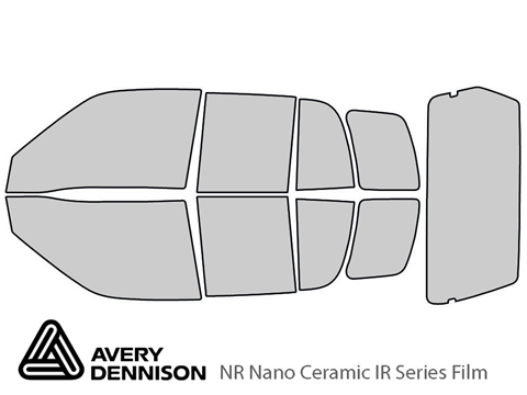 Avery Dennison™ Chevrolet Tracker 1999-2004 NR Nano Ceramic IR Window Tint Kit