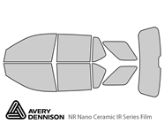 Avery Dennison Chevrolet Traverse 2018-2022 NR Nano Ceramic IR Window Tint Kit