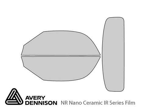 Avery Dennison™ Chrysler Crossfire 2004-2008 NR Nano Ceramic IR Window Tint Kit (Convertible)