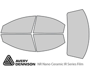 Avery Dennison Chrysler LHS 1999-2001 NR Nano Ceramic IR Window Tint Kit