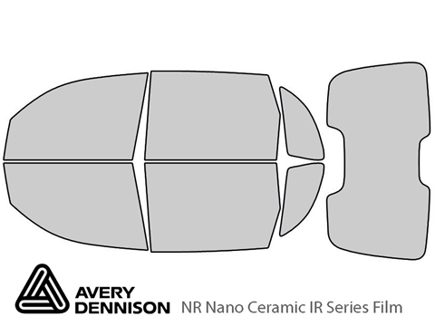 Avery Dennison™ Chrysler PT Cruiser 2001-2010 NR Nano Ceramic IR Window Tint Kit (Sedan)
