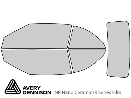 Avery Dennison Chrysler Sebring 2008-2010 (Convertible) NR Nano Ceramic IR Window Tint Kit
