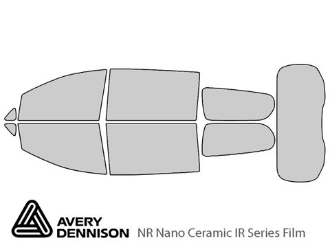 Avery Dennison™ Chrysler Voyager 2020-2022 NR Nano Ceramic IR Window Tint Kit