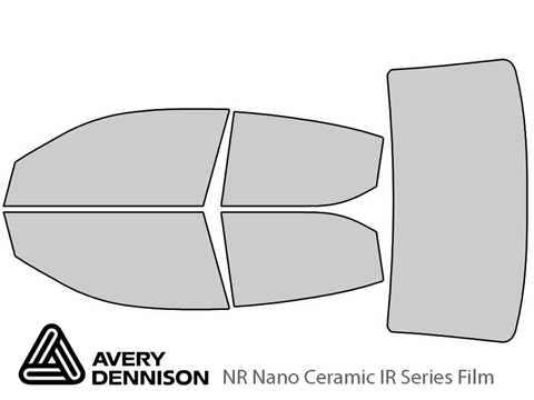 Avery Dennison™ Dodge Avenger 2008-2014 NR Nano Ceramic IR Window Tint Kit