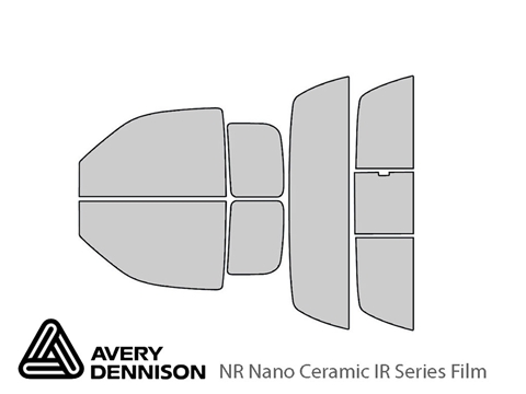 Avery Dennison™ Dodge Dakota 1997-2004 NR Nano Ceramic IR Window Tint Kit (2 Door)