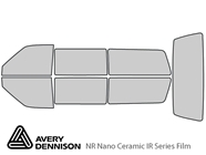 Avery Dennison Dodge Grand Caravan 1991-1995 NR Nano Ceramic IR Window Tint Kit