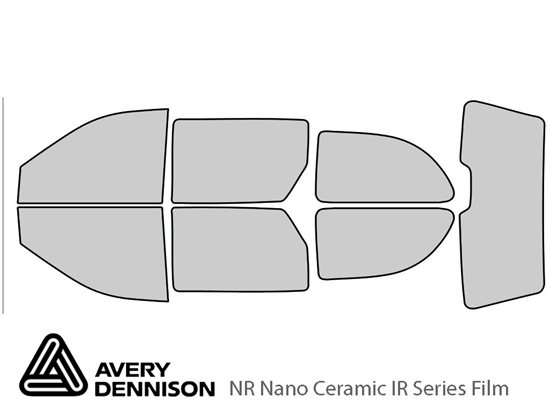 Avery Dennison Dodge Grand Caravan 2001-2007 NR Nano Ceramic IR Window Tint Kit