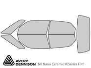Avery Dennison Dodge Magnum 2005-2008 NR Nano Ceramic IR Window Tint Kit