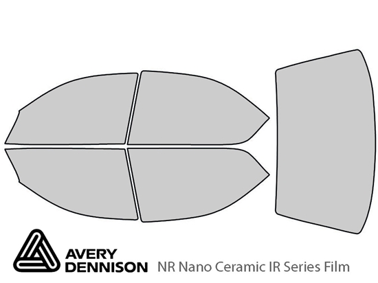 Avery Dennison Dodge Neon 1995-1999 (Sedan) NR Nano Ceramic IR Window Tint Kit