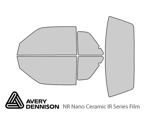 Avery Dennison™ Dodge Shadow 1990-1994 NR Nano Ceramic IR Window Tint Kit (2 Door)