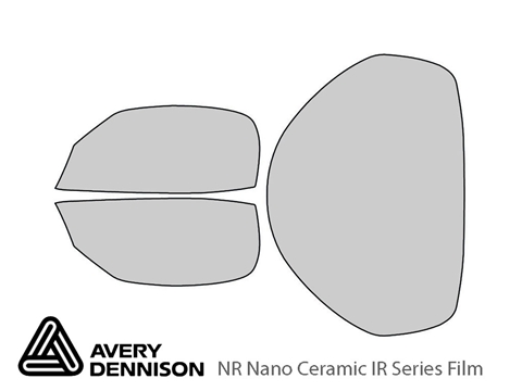 Avery Dennison™ Dodge Viper 2007-2010 NR Nano Ceramic IR Window Tint Kit (Coupe)