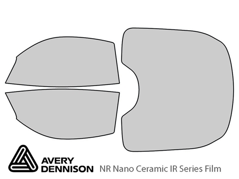 Avery Dennison™ Dodge Viper 2013-2017 NR Nano Ceramic IR Window Tint Kit (Coupe)