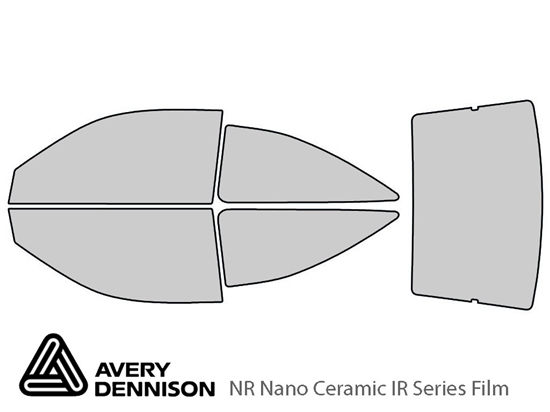 Avery Dennison Ford Aspire 1994-1997 (Coupe) NR Nano Ceramic IR Window Tint Kit