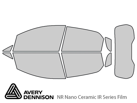 Avery Dennison™ Ford Ecosport 2018-2022 NR Nano Ceramic IR Window Tint Kit