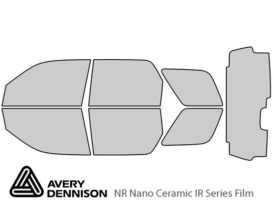 Avery Dennison Ford Escape 2008-2012 NR Nano Ceramic IR Window Tint Kit