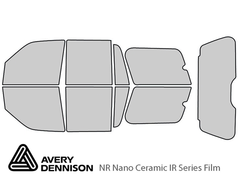 Avery Dennison™ Ford Expedition 2003-2006 NR Nano Ceramic IR Window Tint Kit