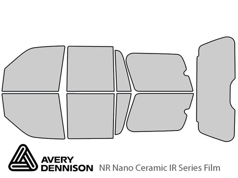 Avery Dennison™ Ford Expedition 2007-2017 NR Nano Ceramic IR Window Tint Kit