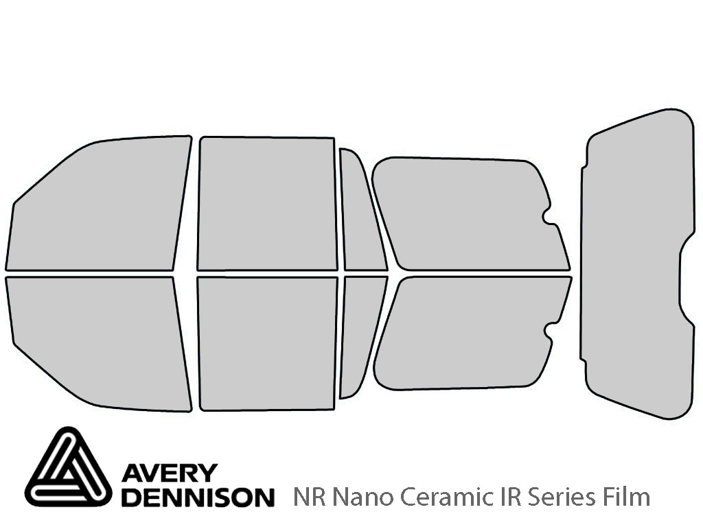 Avery Dennison Ford Expedition 2007-2017 NR Nano Ceramic IR Window Tint Kit