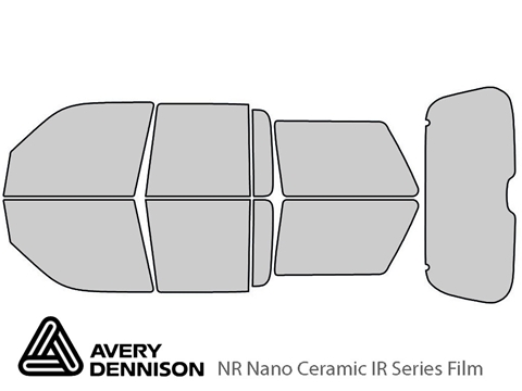 Avery Dennison™ Ford Explorer 1998-2001 NR Nano Ceramic IR Window Tint Kit (4 Door)