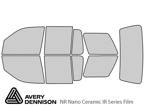 Avery Dennison™ Ford Explorer 2006-2010 NR Nano Ceramic IR Window Tint Kit