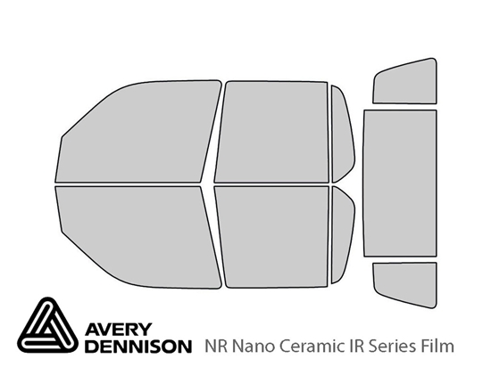 Avery Dennison Ford Explorer Sport Trac 2001-2006 NR Nano Ceramic IR Window Tint Kit