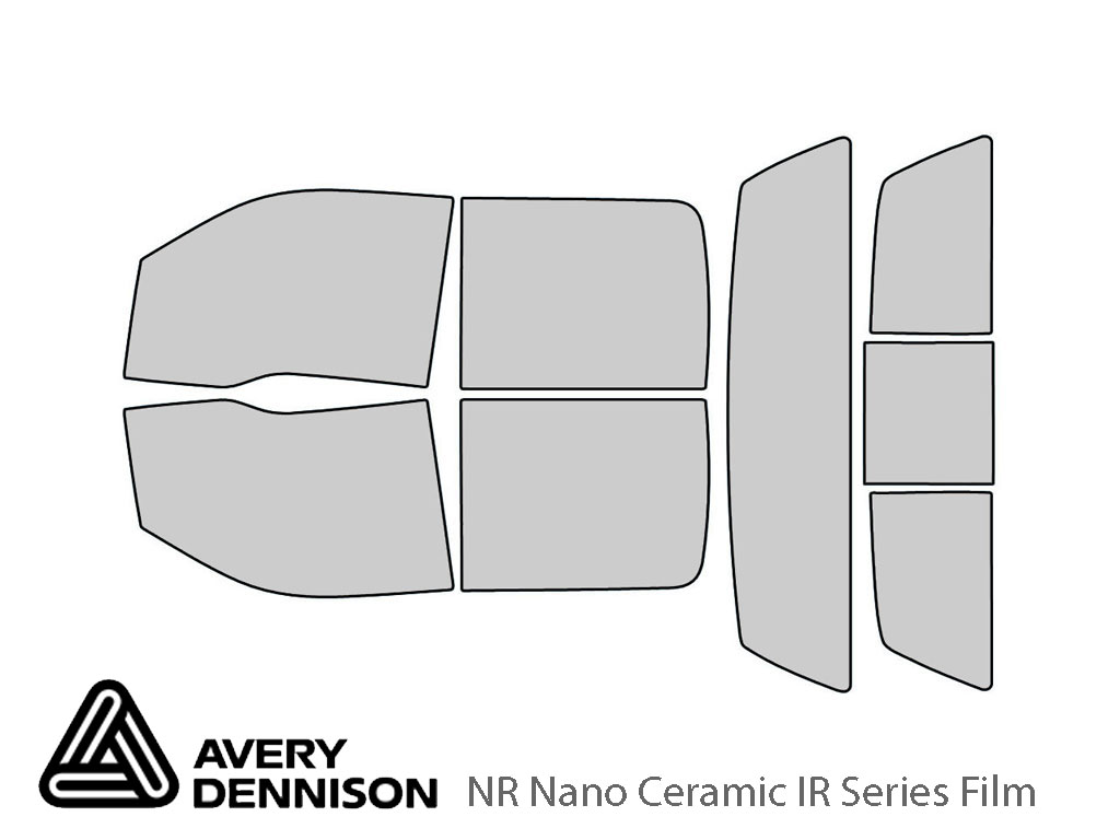 Avery Dennison Ford F-150 2009-2014 (4 Door) NR Nano Ceramic IR Window Tint Kit