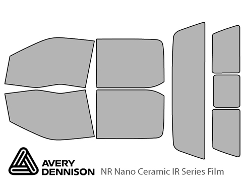 Avery Dennison™ Ford F-150 2021-2022 NR Nano Ceramic IR Window Tint Kit (SuperCrew)