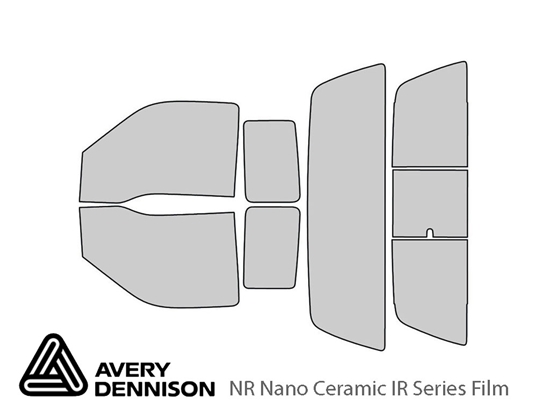 Avery Dennison Ford F-250 1999-2007 (2 Door) NR Nano Ceramic IR Window Tint Kit