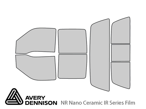 Avery Dennison™ Ford F-250 1999-2007 NR Nano Ceramic IR Window Tint Kit (4 Door)