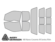 Avery Dennison Ford F-350 2017-2022 (2 Door Super Cab) NR Nano Ceramic IR Window Tint Kit