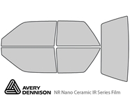 Avery Dennison Ford Festiva 1990-1993 NR Nano Ceramic IR Window Tint Kit