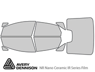 Avery Dennison Ford Fiesta 2011-2019 (Sedan) NR Nano Ceramic IR Window Tint Kit