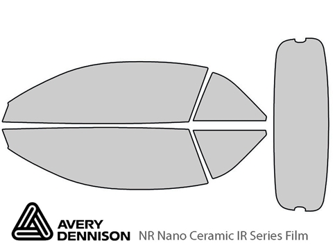 Avery Dennison™ Ford Mustang 2015-2023 NR Nano Ceramic IR Window Tint Kit (Convertible)