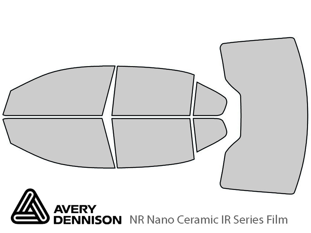 Avery Dennison Ford Taurus 2013-2019 NR Nano Ceramic IR Window Tint Kit