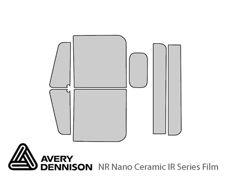 Avery Dennison™ Freightliner Classic 1996-2005 NR Nano Ceramic IR Window Tint Kit (XL Conventional Cab Base)