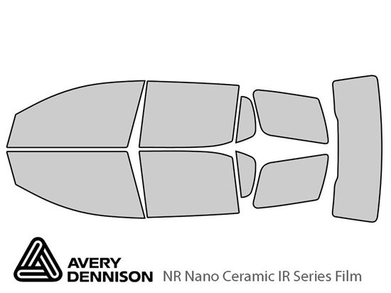 Avery Dennison GMC Acadia 2017-2021 NR Nano Ceramic IR Window Tint Kit
