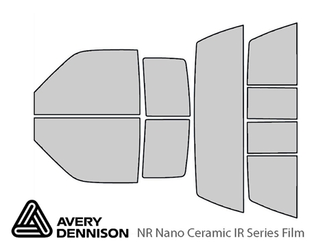 Avery Dennison™ GMC Sierra 1993-1999 NR Nano Ceramic IR Window Tint Kit (2 Door)