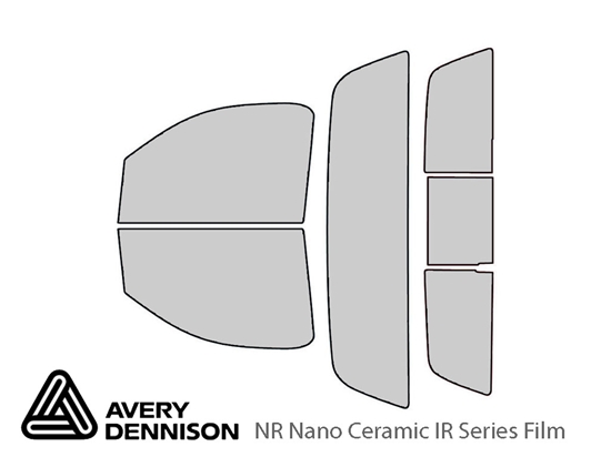 Avery Dennison GMC Sierra 2014-2018 (2 Door Regular Cab) NR Nano Ceramic IR Window Tint Kit