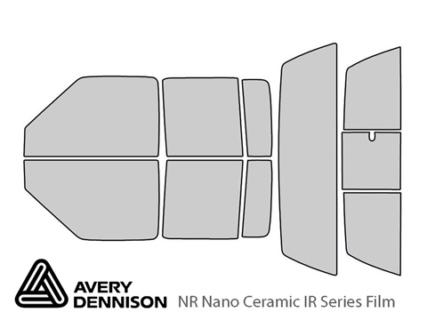 Avery Dennison™ GMC Sonoma 2001-2004 NR Nano Ceramic IR Window Tint Kit (4 Door)