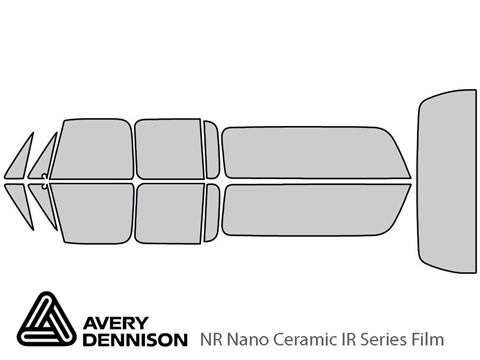 Avery Dennison™ GMC Suburban 1990-1991 NR Nano Ceramic IR Window Tint Kit